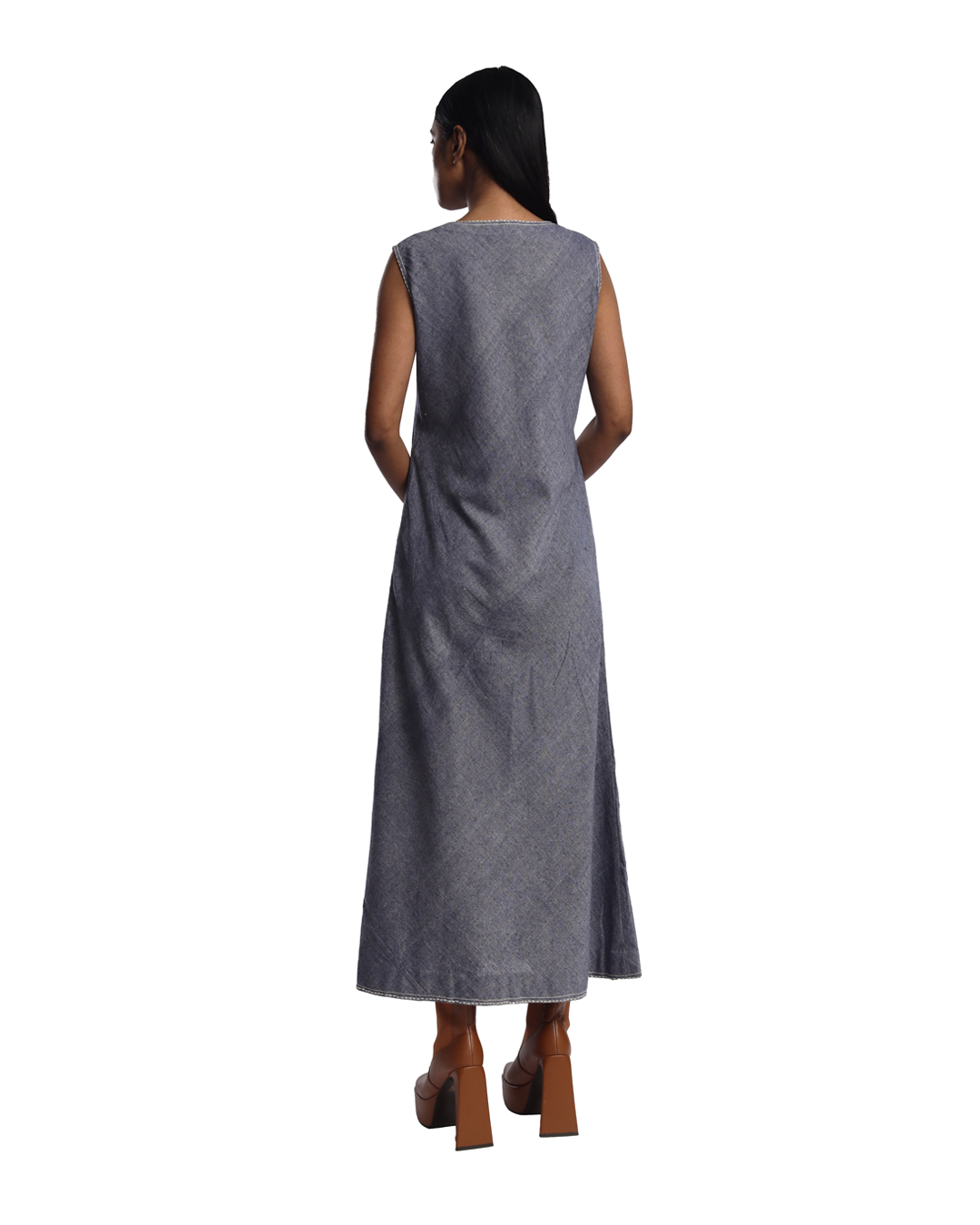 Handspun and Handwoven Tracy Dress