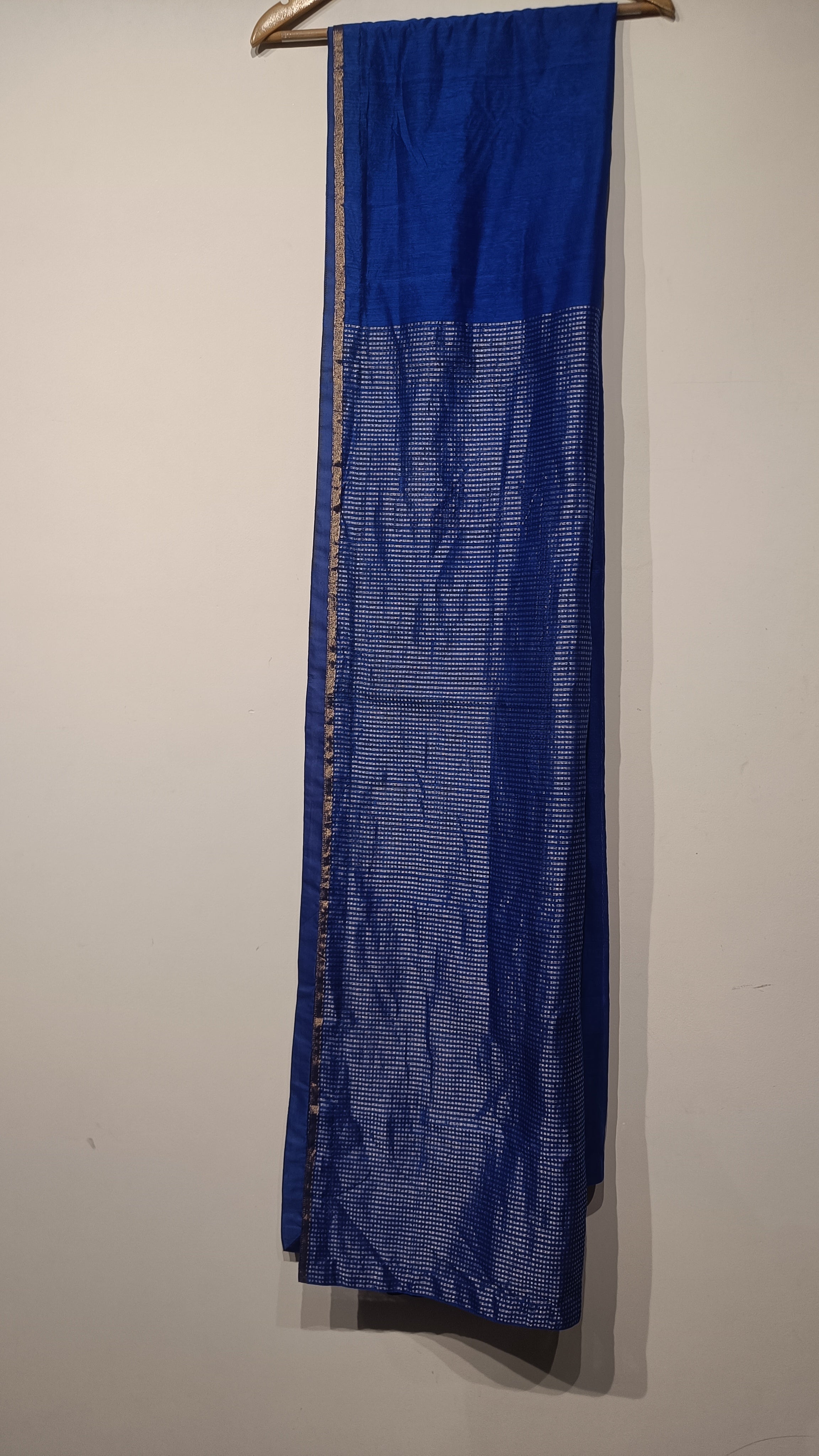 Handwoven Silk Cotton Zari Dupatta