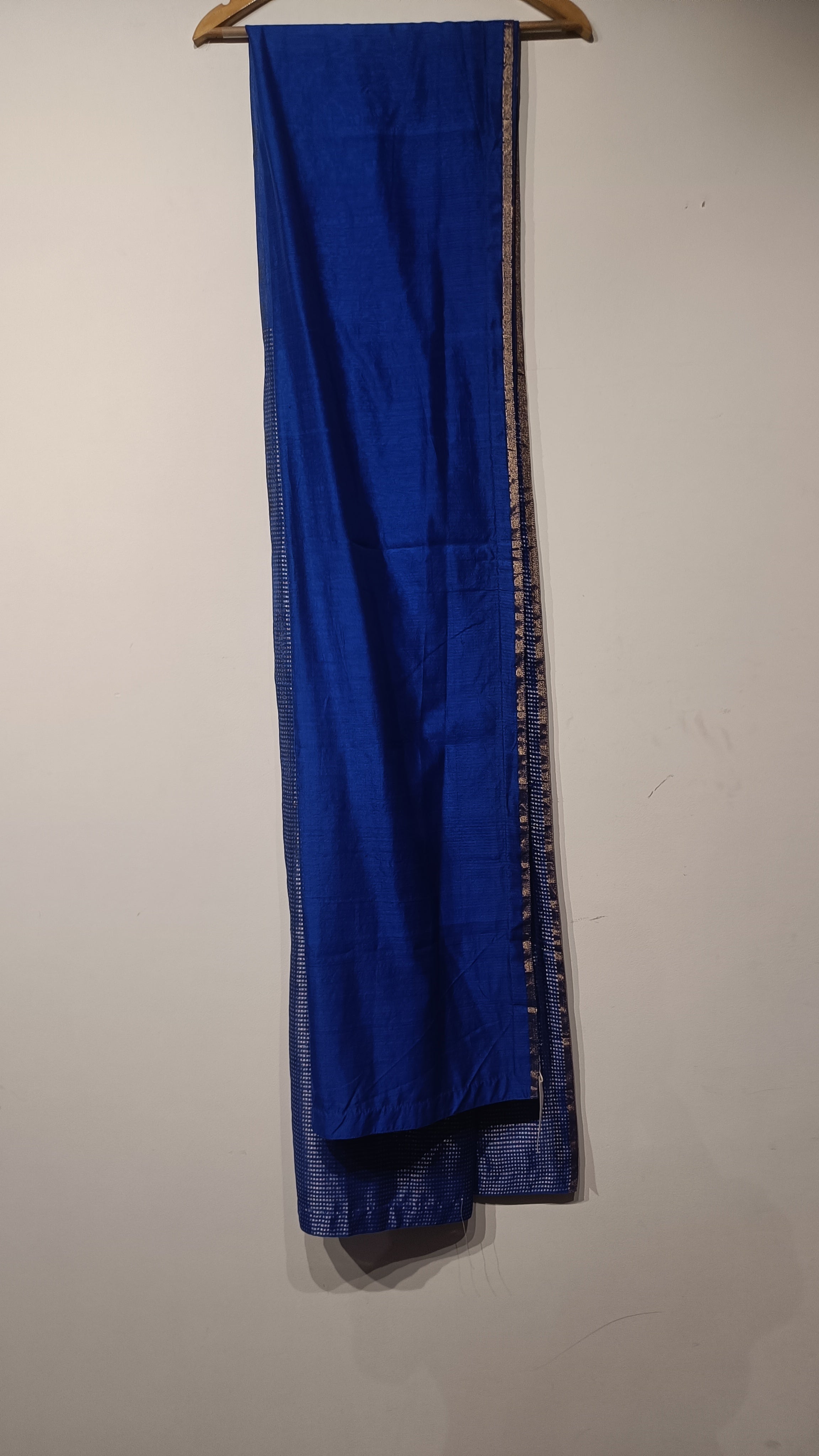 Handwoven Silk Cotton Zari Dupatta