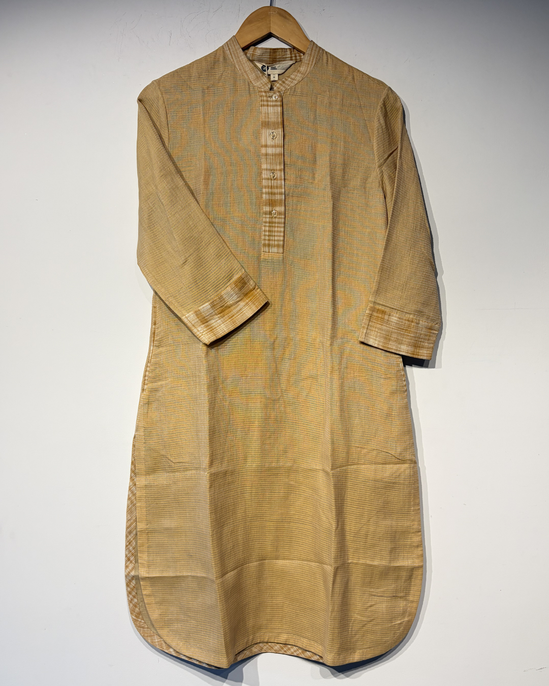 Handwoven Silk Cotton Striped Tunic