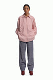 Handwoven & embroidered pink jacket