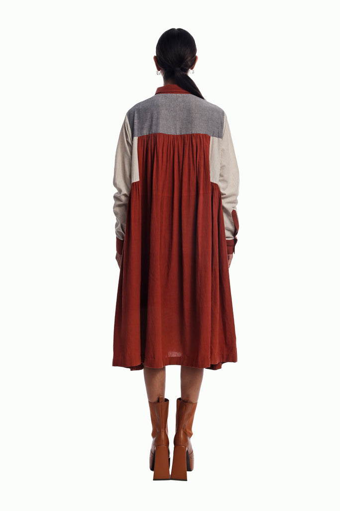 Handspun Jane Gathered Long Dress