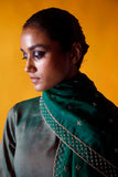 Handwoven Green Forest Dupatta