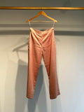 Handwoven Silk Metallic Textured Pants