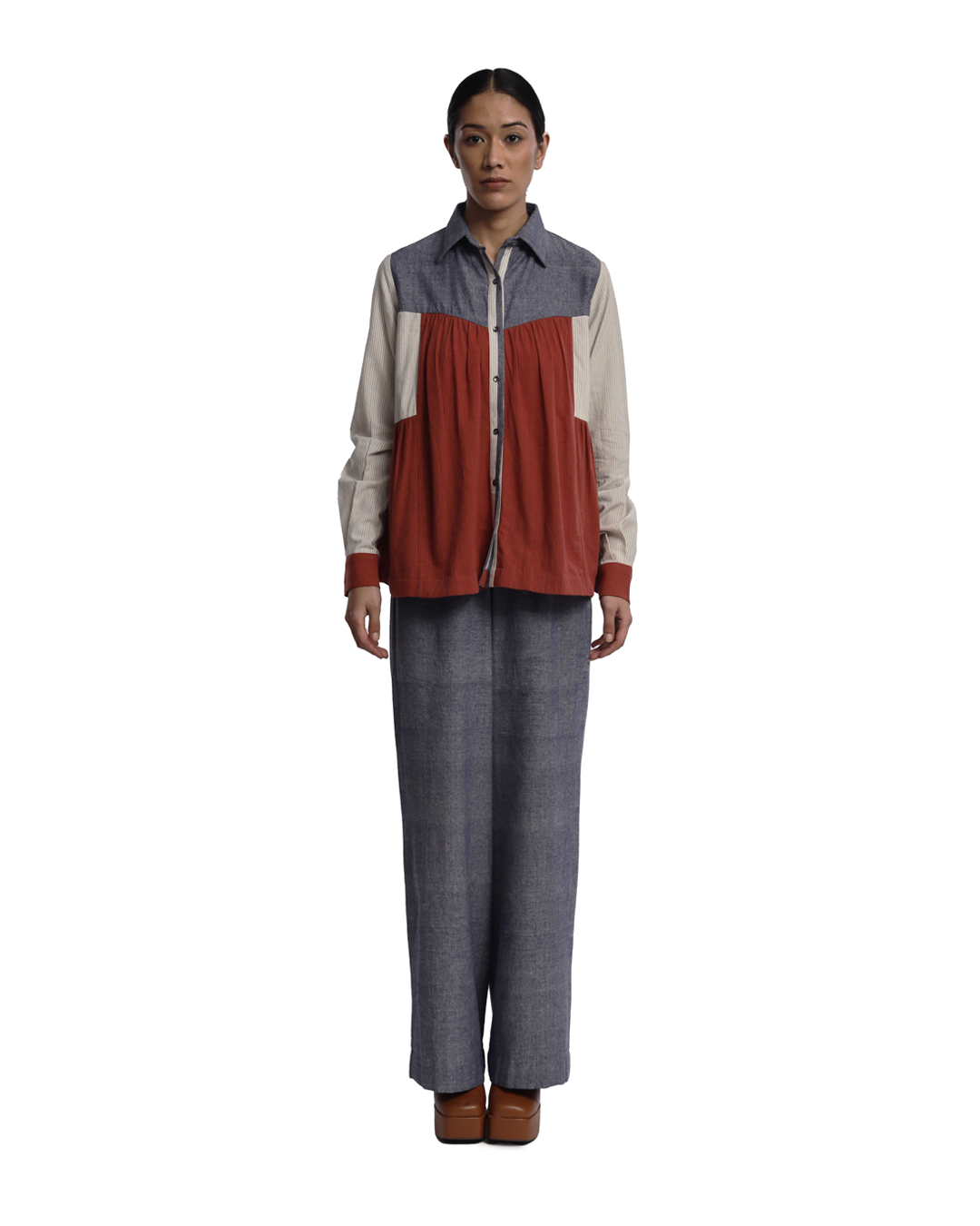 Handwoven Jane Gathered Top