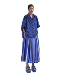 Handwoven Circle Silk Jaamdani Top