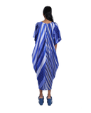 Handwoven Silk Striped Cocoon Dress