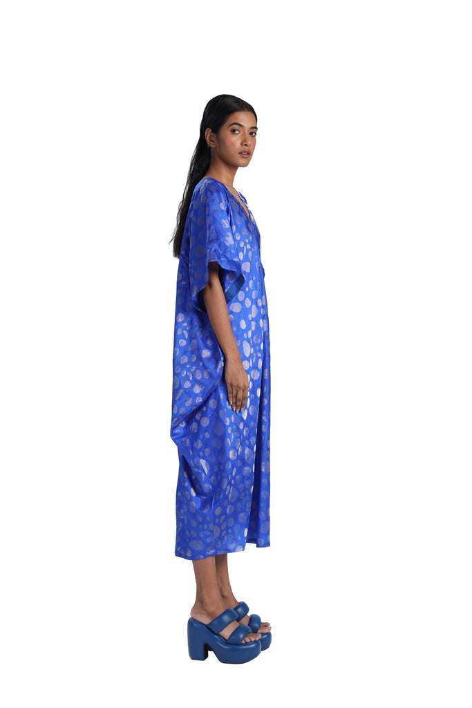Handwoven Analog Silk Cocoon Dress