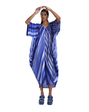 Handwoven Silk Striped Cocoon Dress