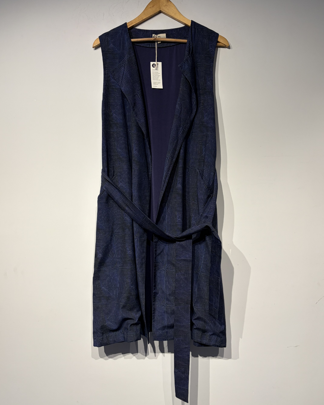 Handwoven Silk Cotton Shashiko Cape