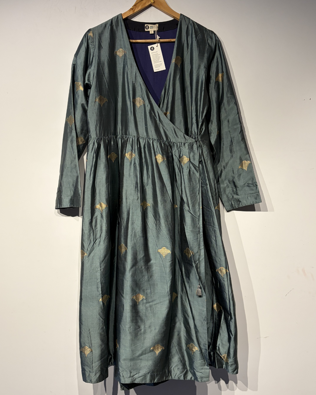 Handwoven Silk Jacquard Angrakha
