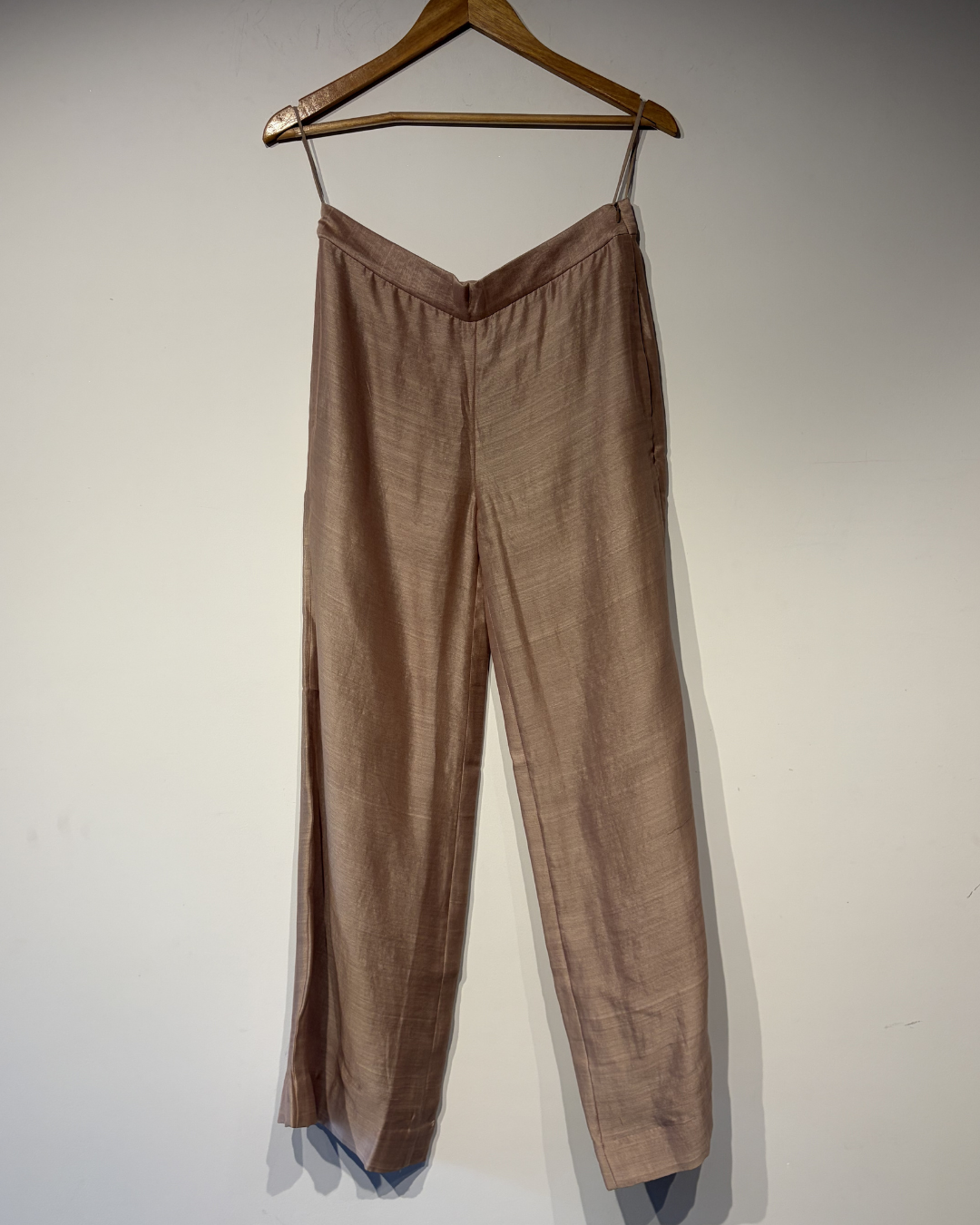 Handwoven Silk cotton trousers