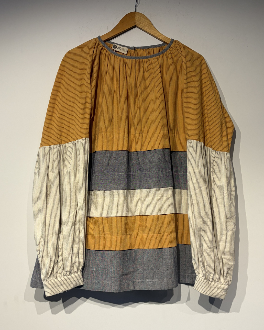 Handwoven Cotton Layered Top
