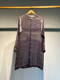 Handwoven Silk Cotton Zari Striped Tunic