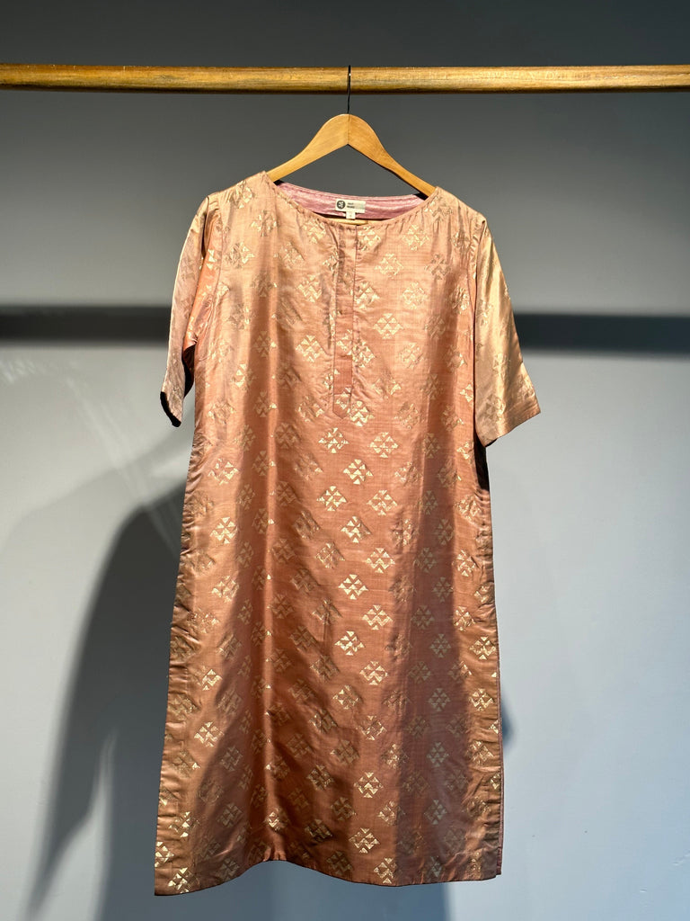 Handwoven Silk Zari Tunic
