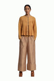 Handwoven Serena Gathered Top