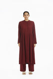 Handwoven Pintuck Bamboo Dress