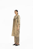 Handwoven Silver on Gold Longline Tunic