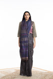 Handwoven Multicolor Engineered Silk Saree