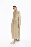 Handwoven Pintuck Bamboo Dress