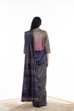 Handwoven Multicolor Engineered Silk Saree