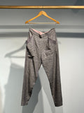 Handwoven Linen Zari Pants