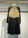 Handwoven Silk Cotton Chevron Dress